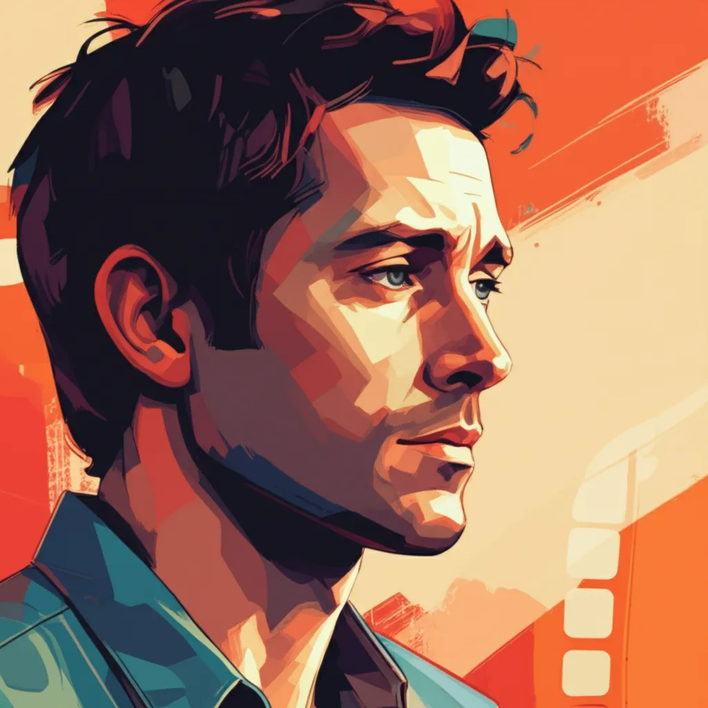 Artistic portrait of Derek Cianfrance