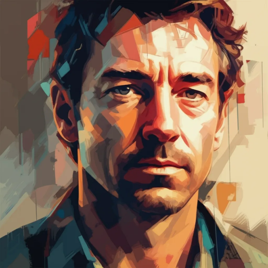 Artistic portrait of Gary McKendry