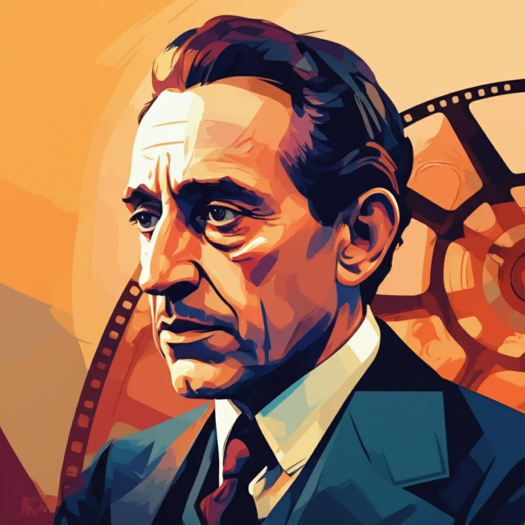 Artistic portrait of Rouben Mamoulian