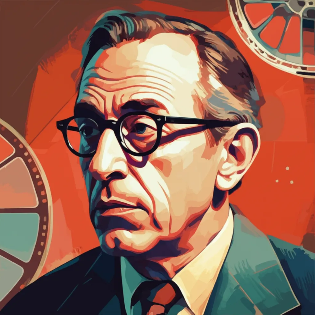 Artistic portrait of George Cukor
