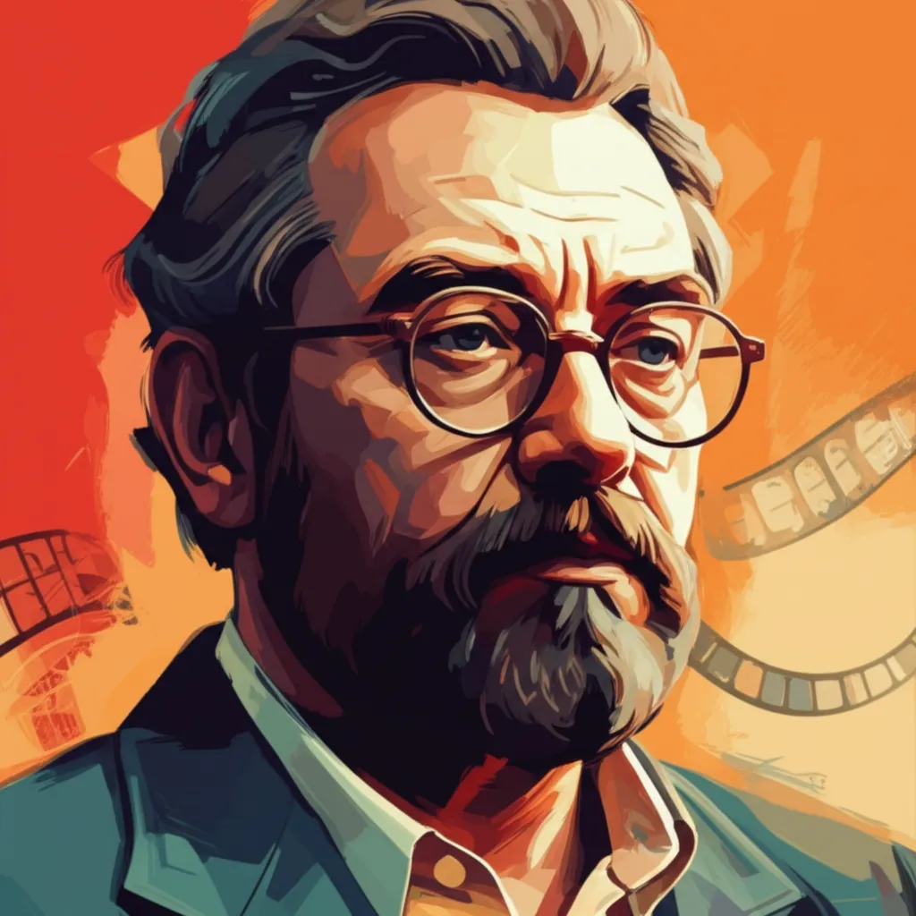 Artistic portrait of Sergey Bondarchuk