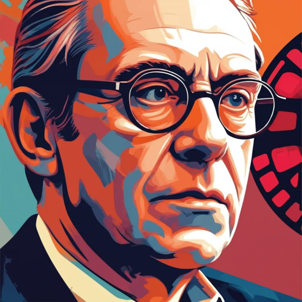 Artistic portrait of Jean-Jacques Beineix