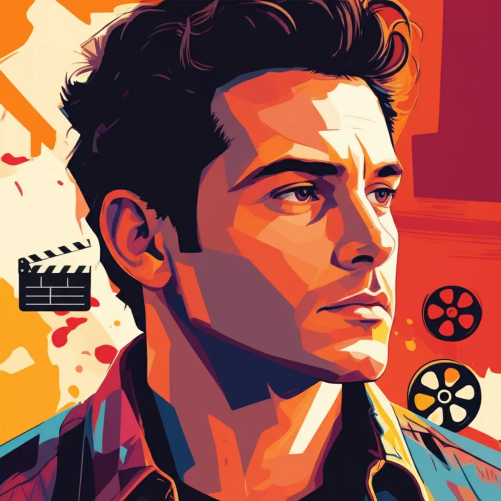 Artistic portrait of Freddie Prinze Jr.