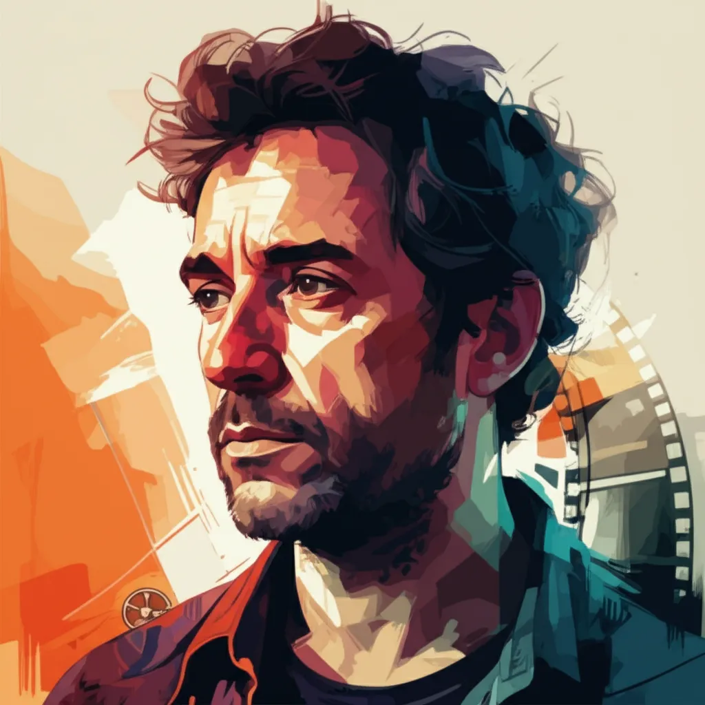 Artistic portrait of Dario Piana