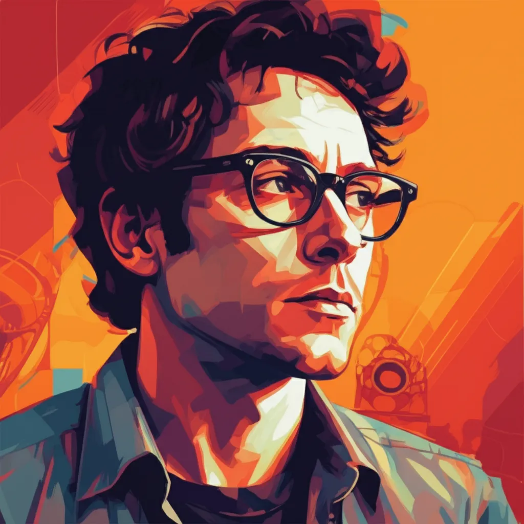 Artistic portrait of Jesse Dylan
