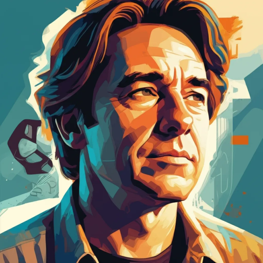 Artistic portrait of Steve 'Spaz' Williams