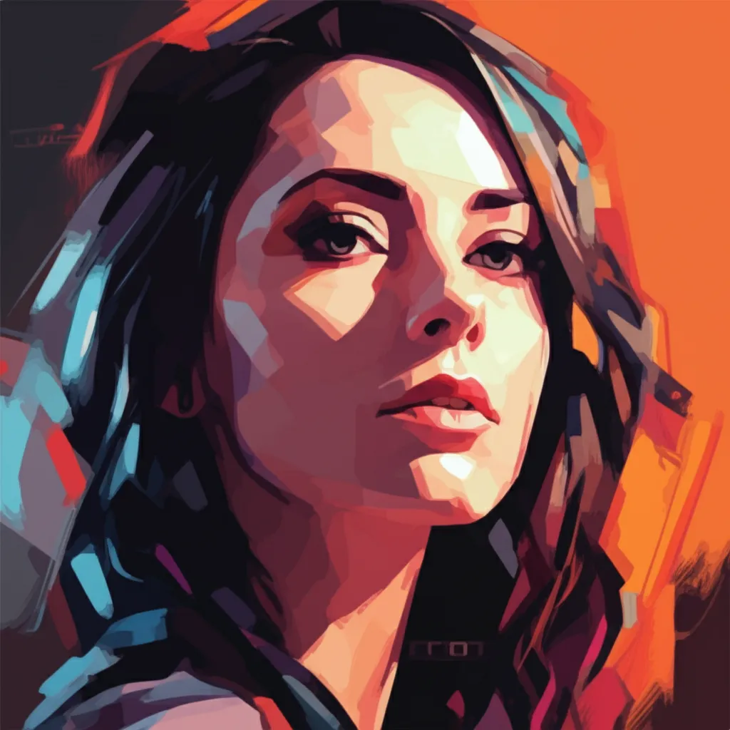 Artistic portrait of Jen Soska