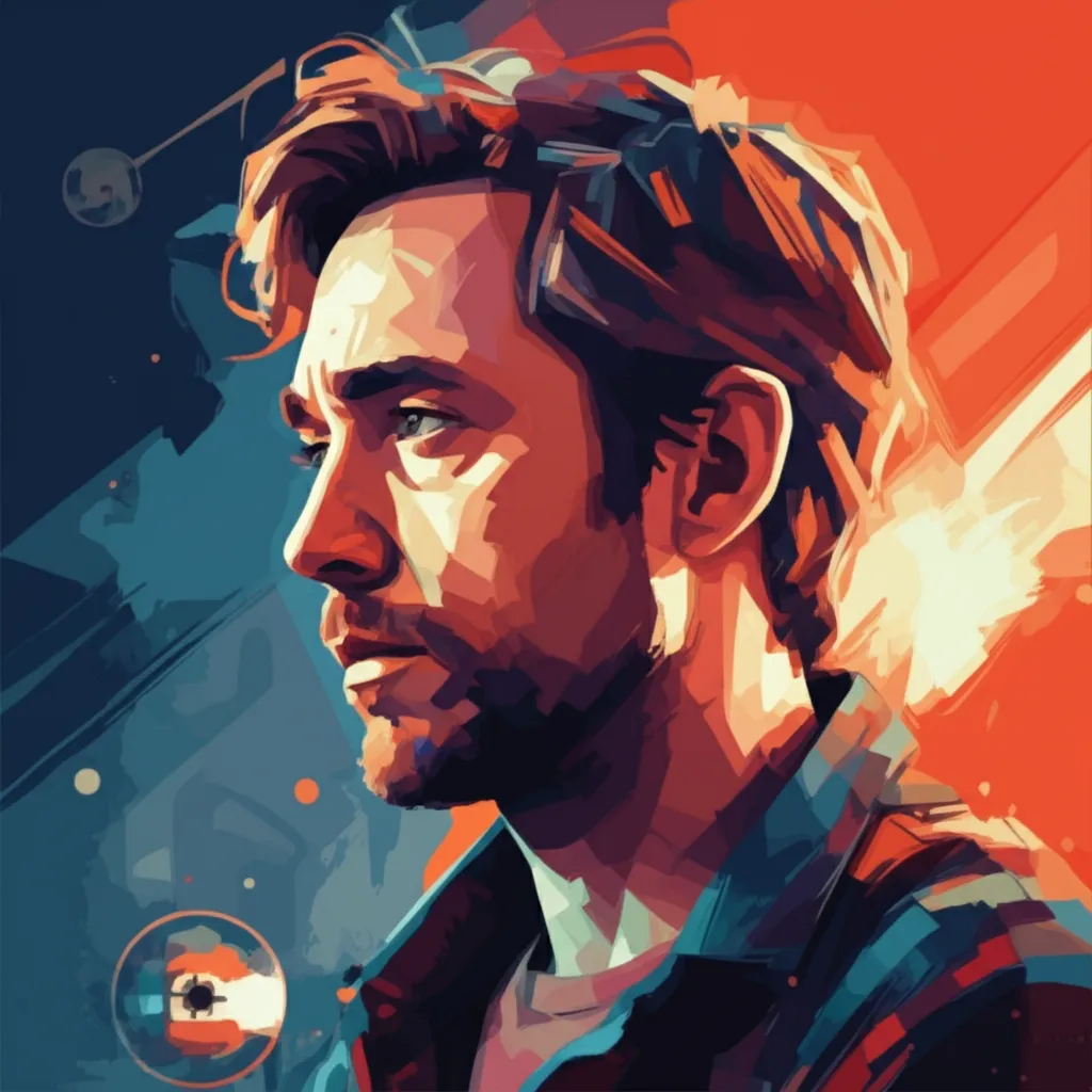 Artistic portrait of Dave Wilson