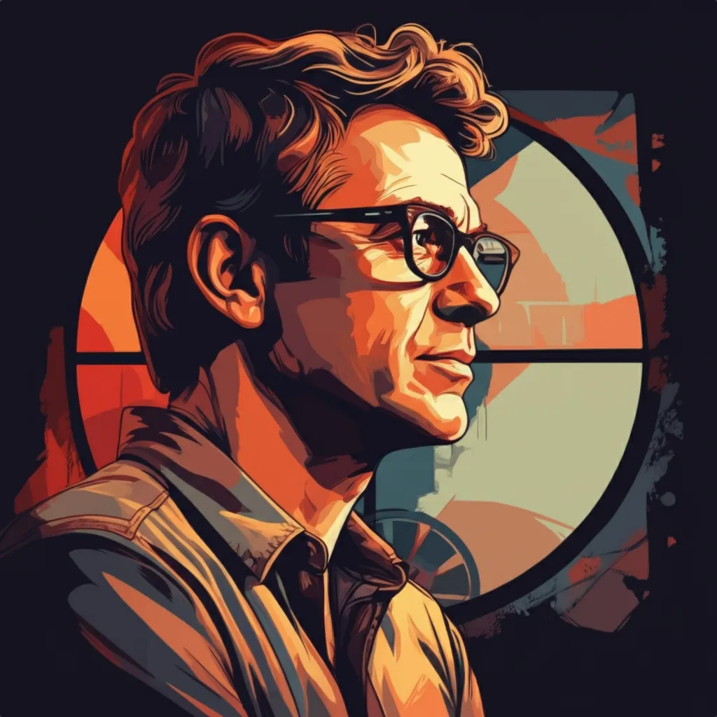 Artistic portrait of Andrew Scheinman