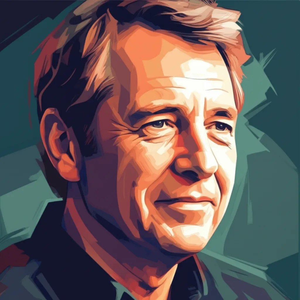 Artistic portrait of David Anspaugh