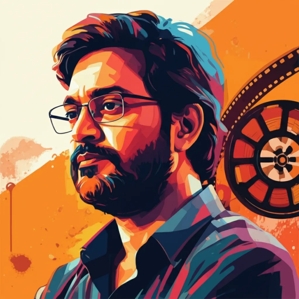 Artistic portrait of Tejas Prabha Vijay Deoskar