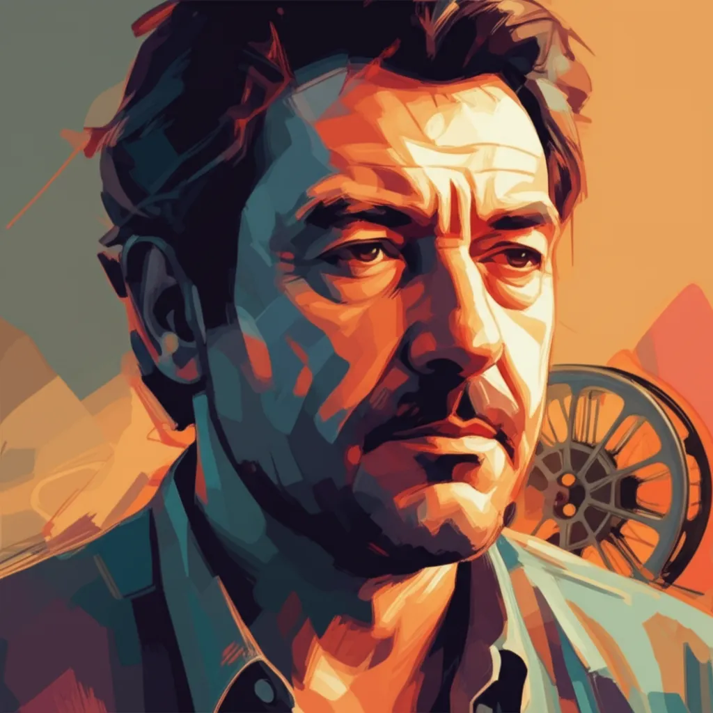 Artistic portrait of Dragan Bjelogrlic