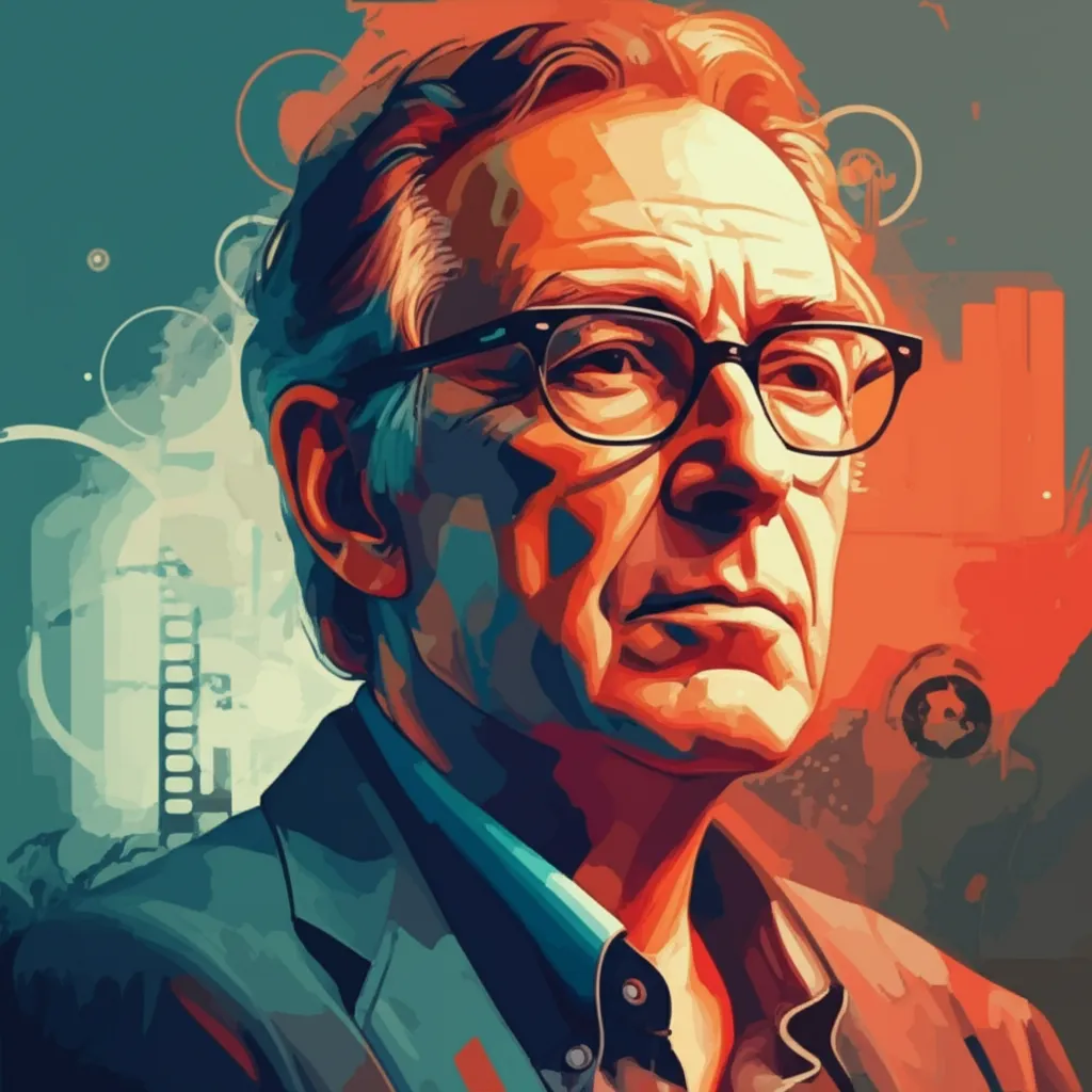 Artistic portrait of Tony Maylam