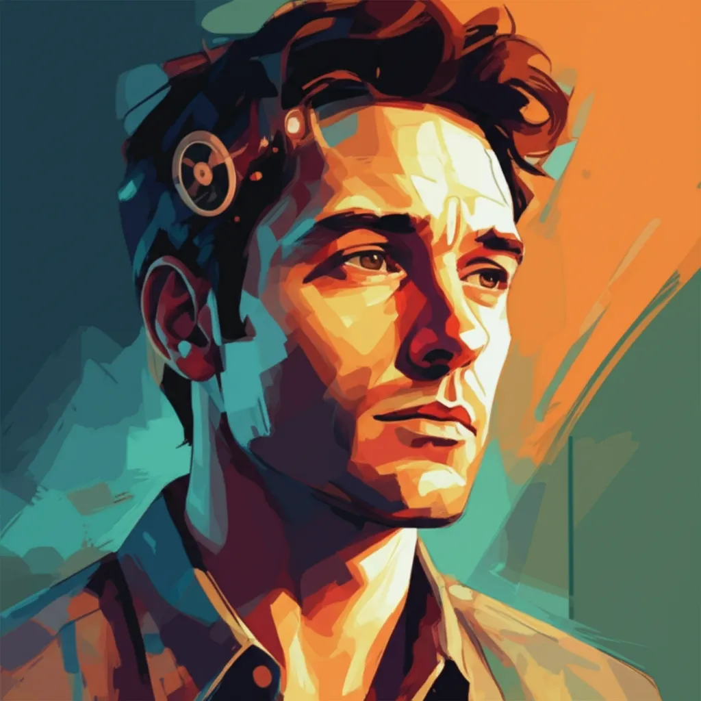Artistic portrait of Robert Luketic