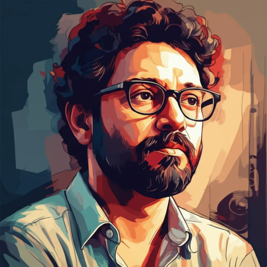 Artistic portrait of Martin Prakkat