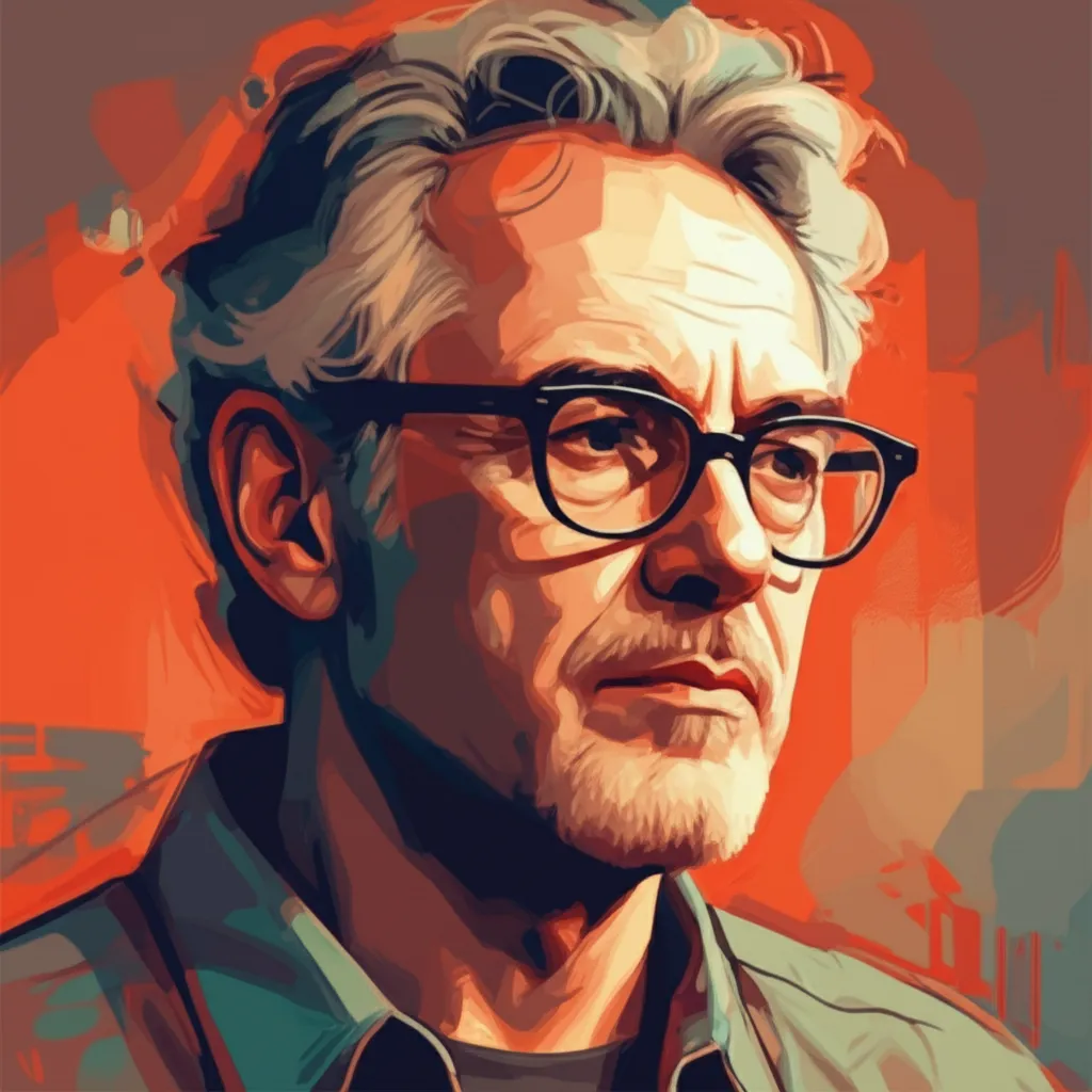 Artistic portrait of John Bruno