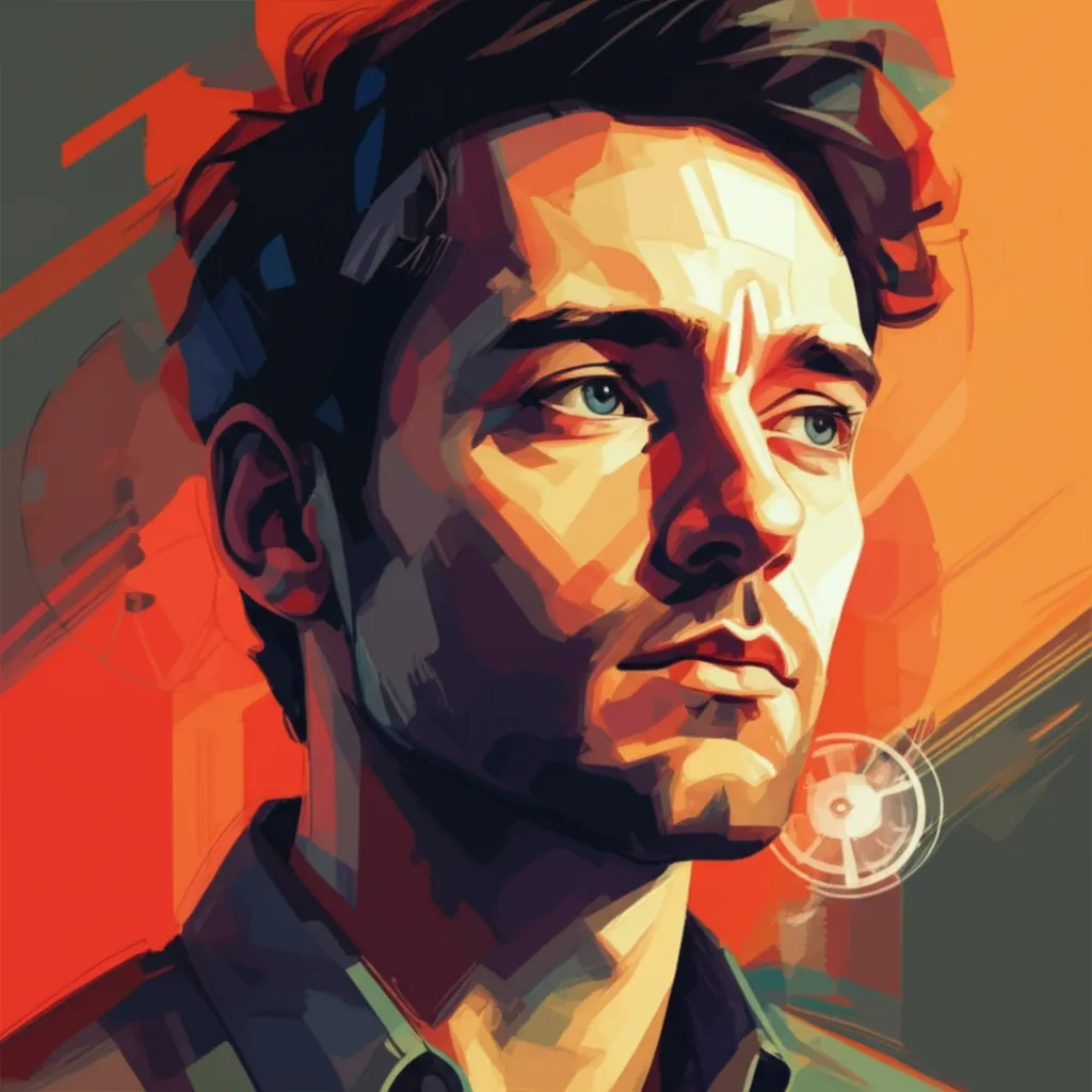 Artistic portrait of Jan Komasa