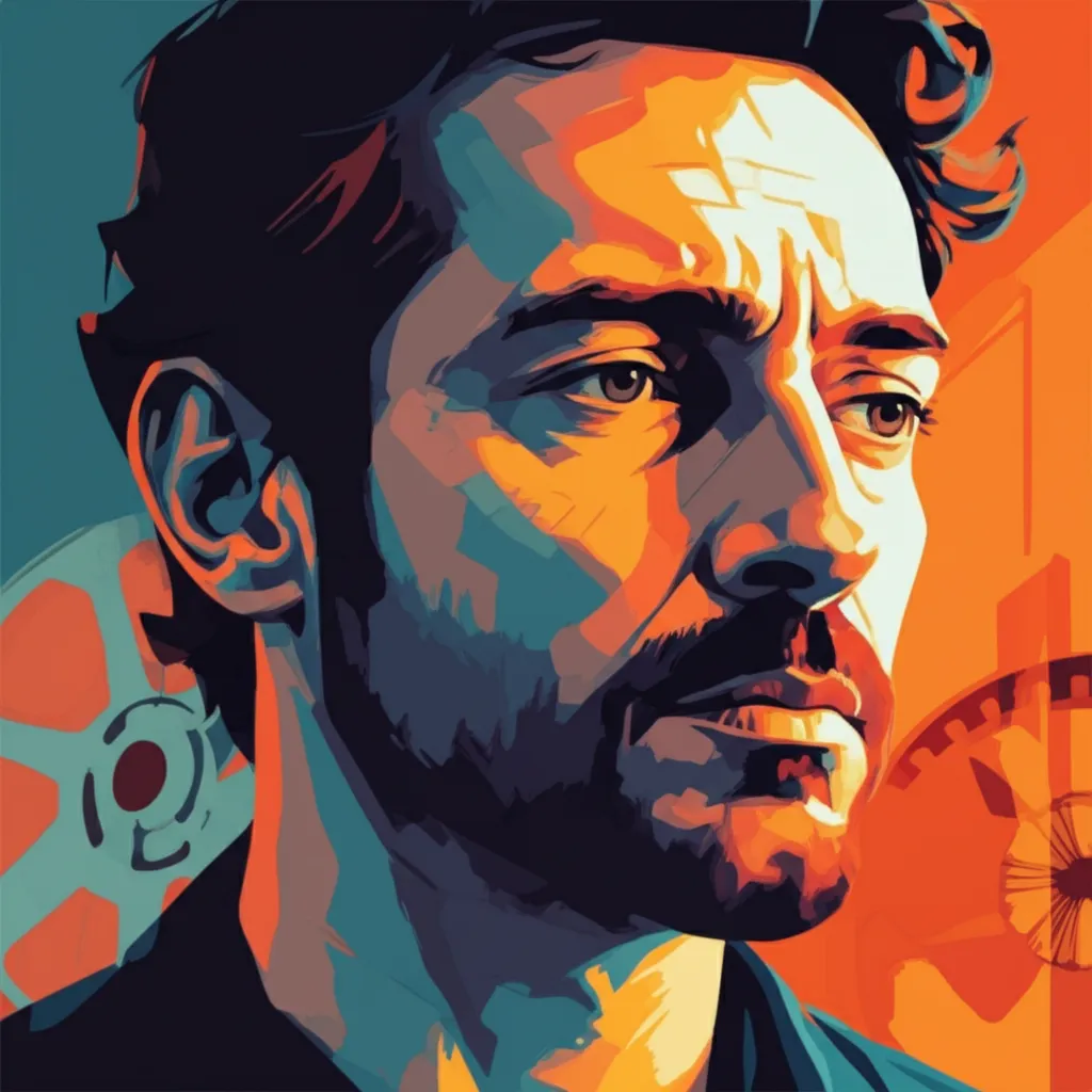 Artistic portrait of Andrea Di Stefano