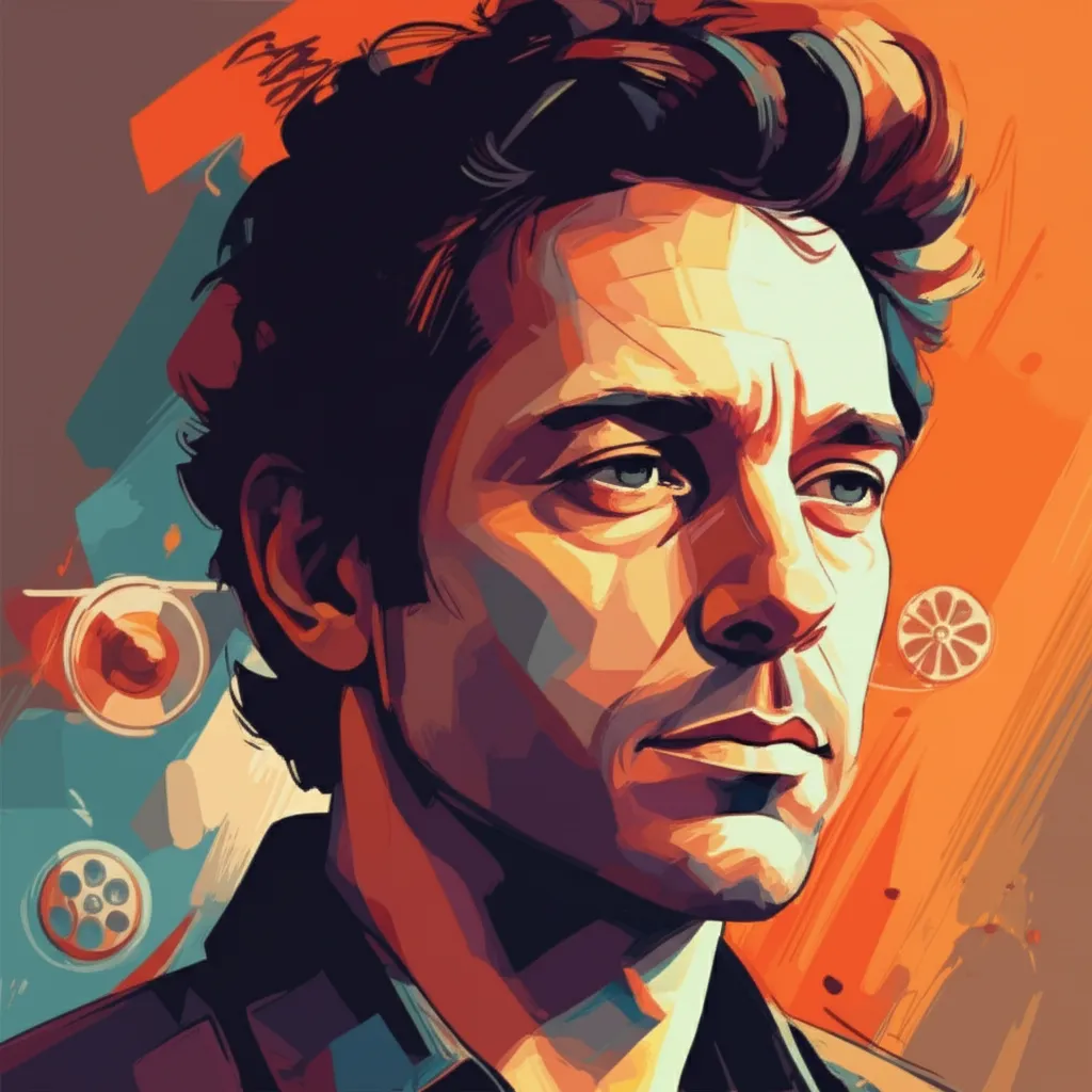 Artistic portrait of Damon Santostefano