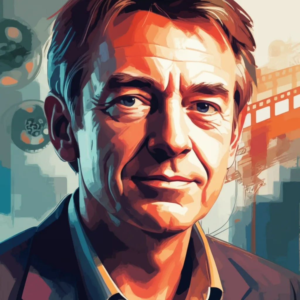 Artistic portrait of Peter Hewitt