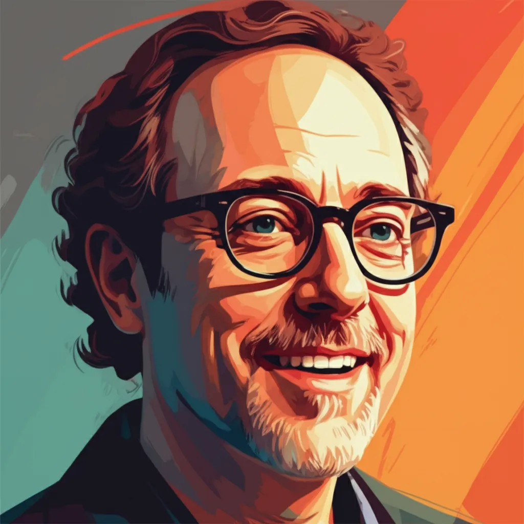 Artistic portrait of Robert Smigel