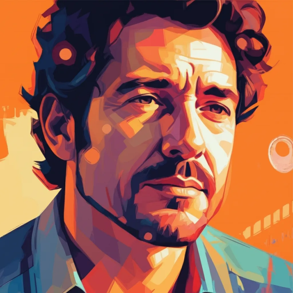 Artistic portrait of Fernando González Molina