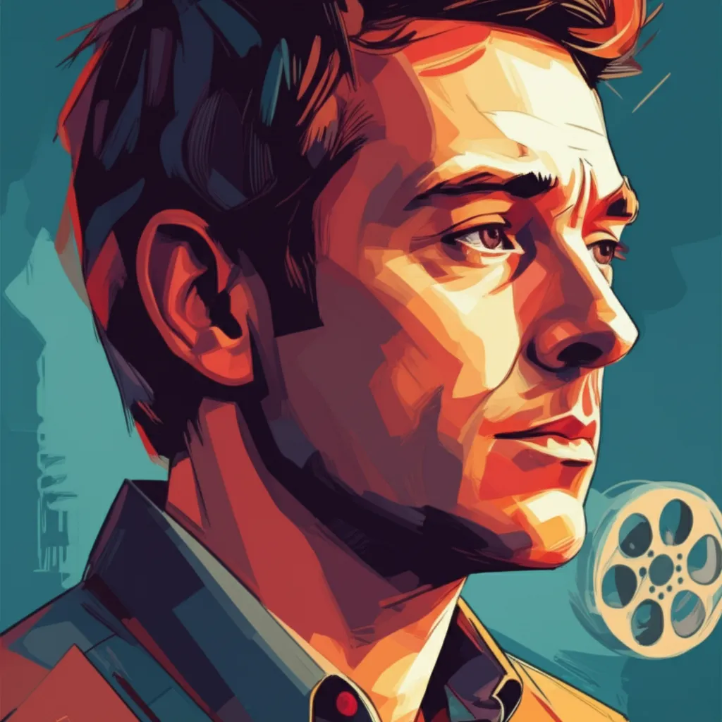 Artistic portrait of Dominic Cooke