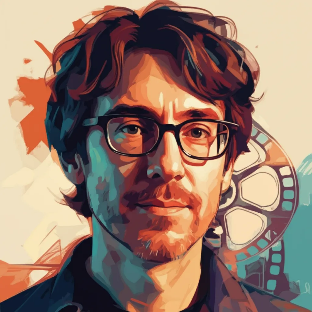Artistic portrait of Mark Osborne