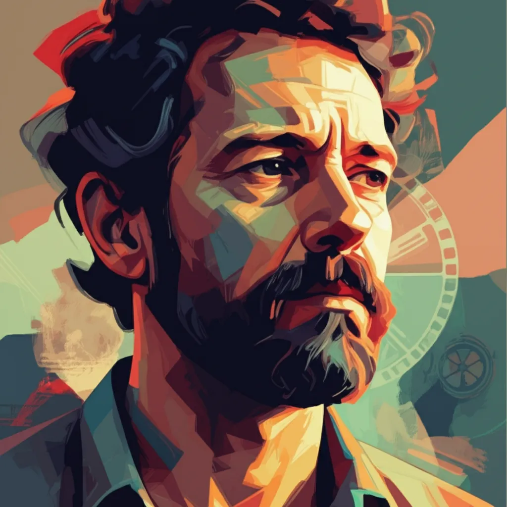 Artistic portrait of Juliano Dornelles