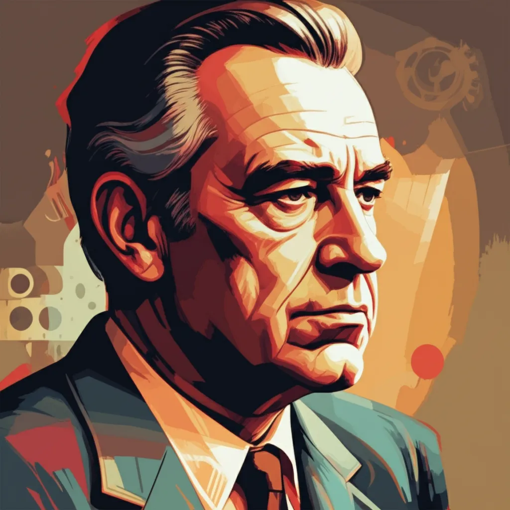 Artistic portrait of Jack Arnold