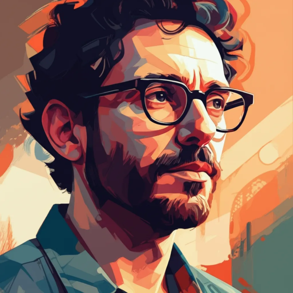 Artistic portrait of Gadi Harel