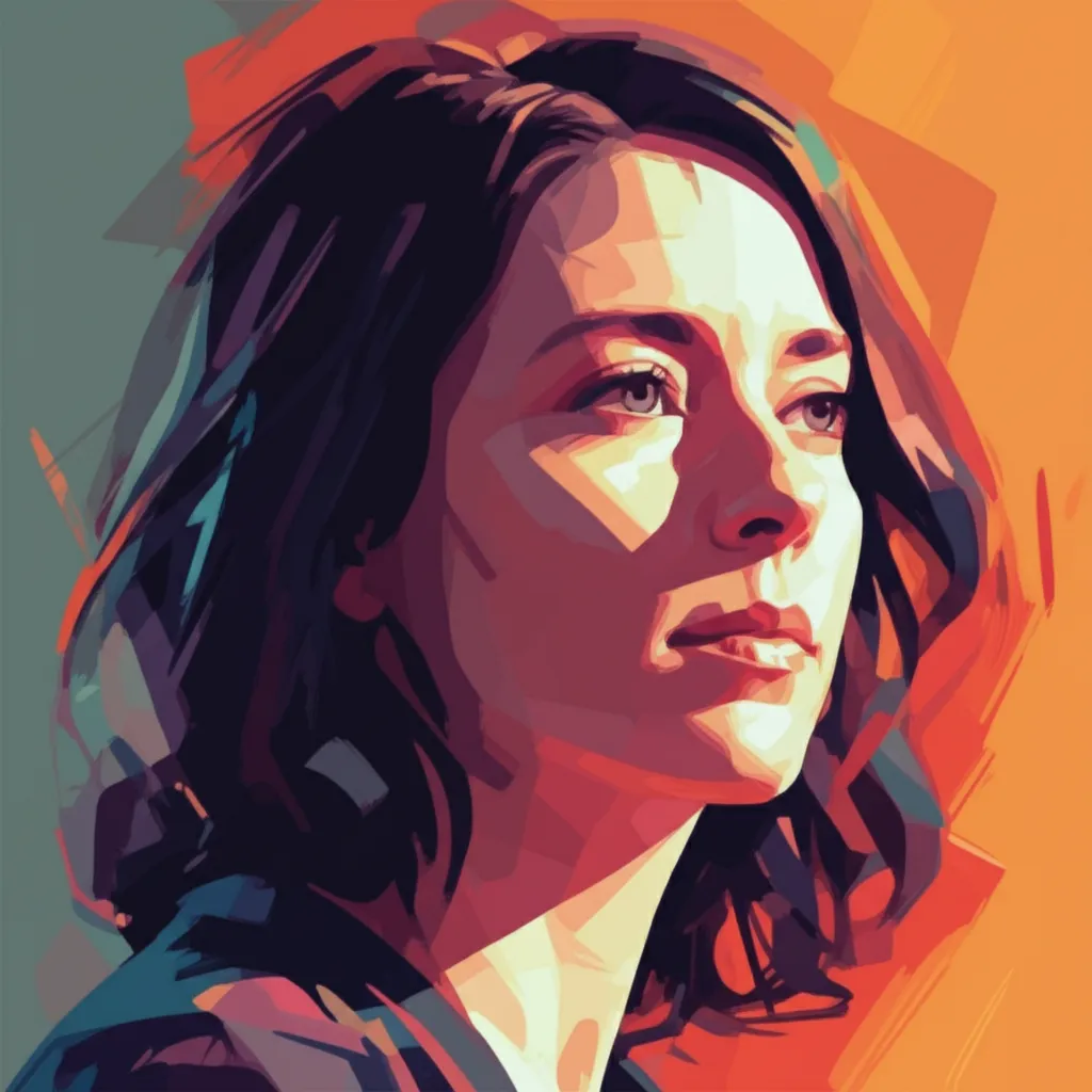 Artistic portrait of Lynn Shelton