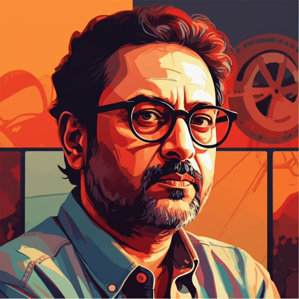 Artistic portrait of Sujoy Ghosh