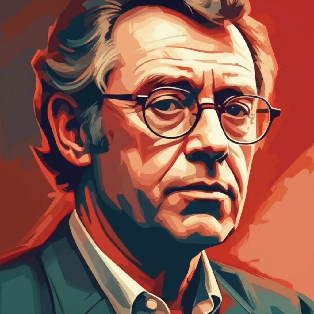 Artistic portrait of Ian MacNaughton
