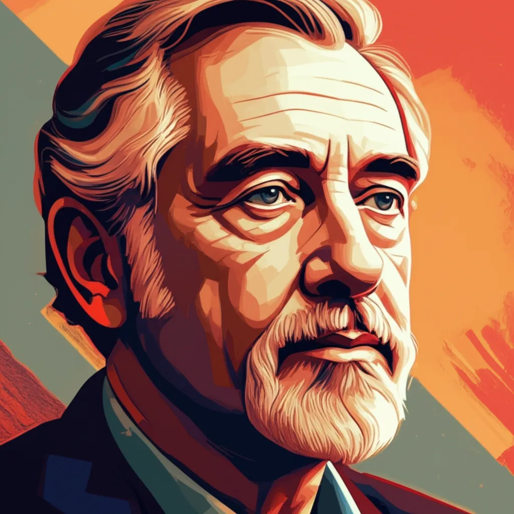 Artistic portrait of Frank Perry