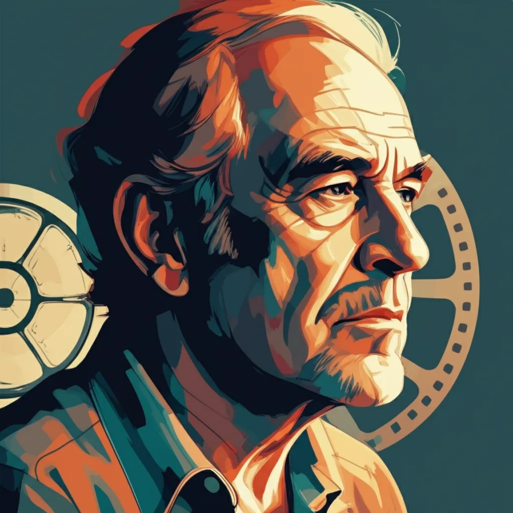 Artistic portrait of John G. Avildsen