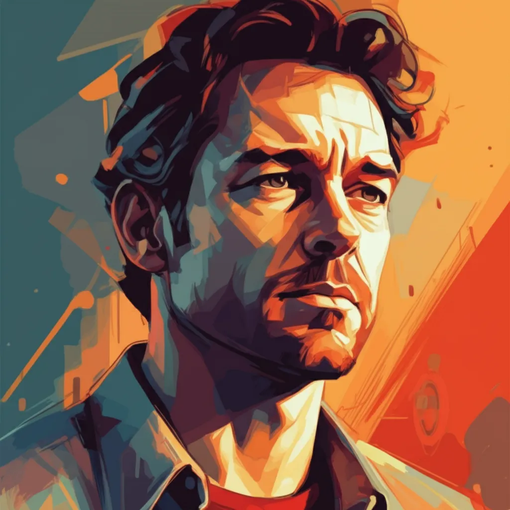 Artistic portrait of Mark Williams