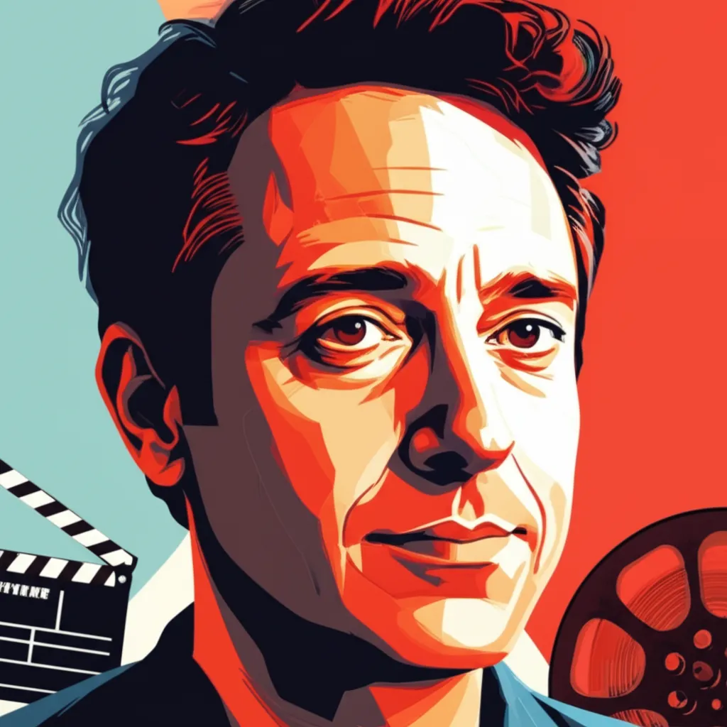 Artistic portrait of David Wain