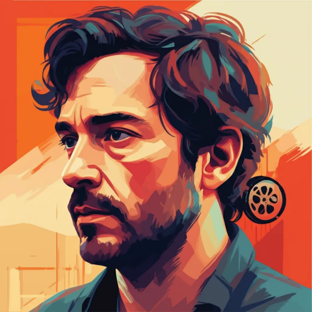Artistic portrait of Luis Ortega