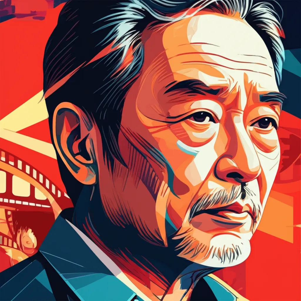 Artistic portrait of Jimmy T. Murakami