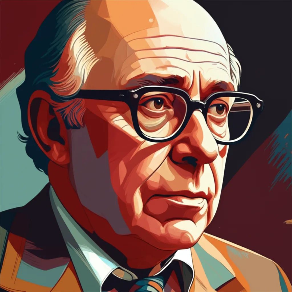 Artistic portrait of Gerald Potterton
