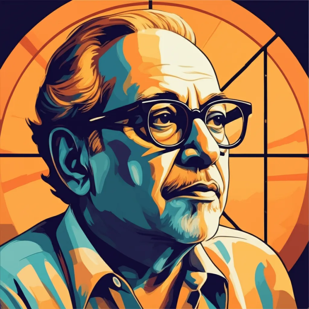 Portrait of Hrishikesh Mukherjee