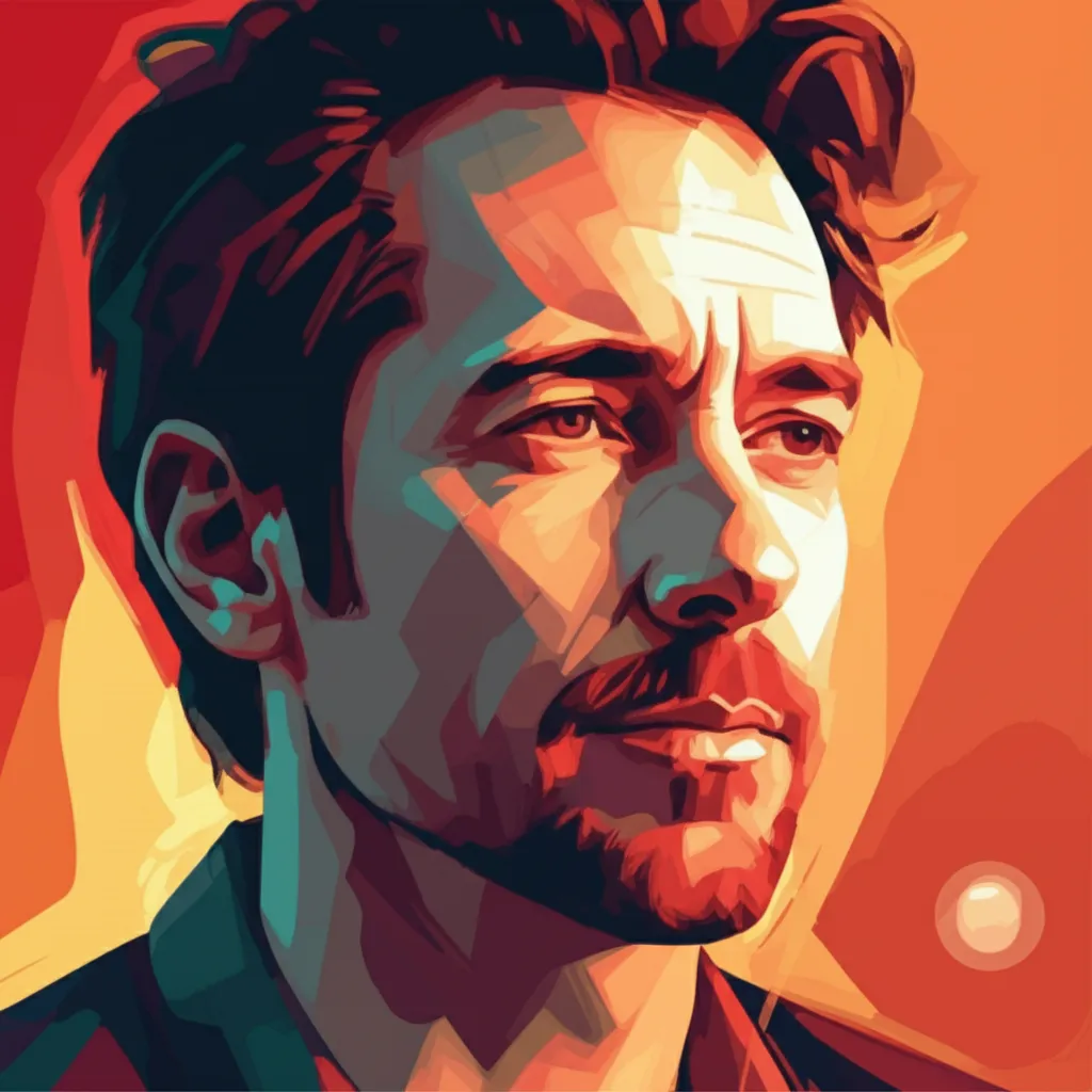 Artistic portrait of Scott Coffey