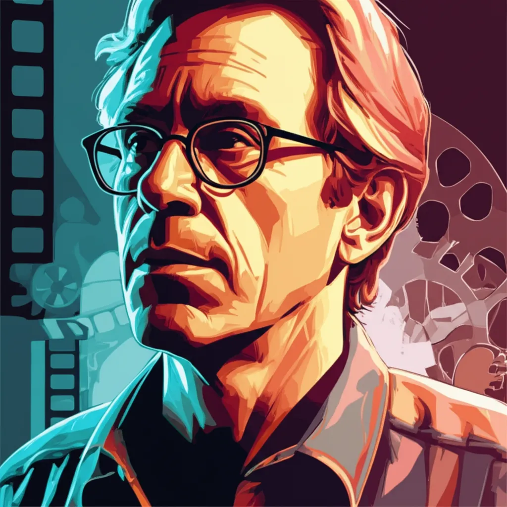 Artistic portrait of Jack Sholder