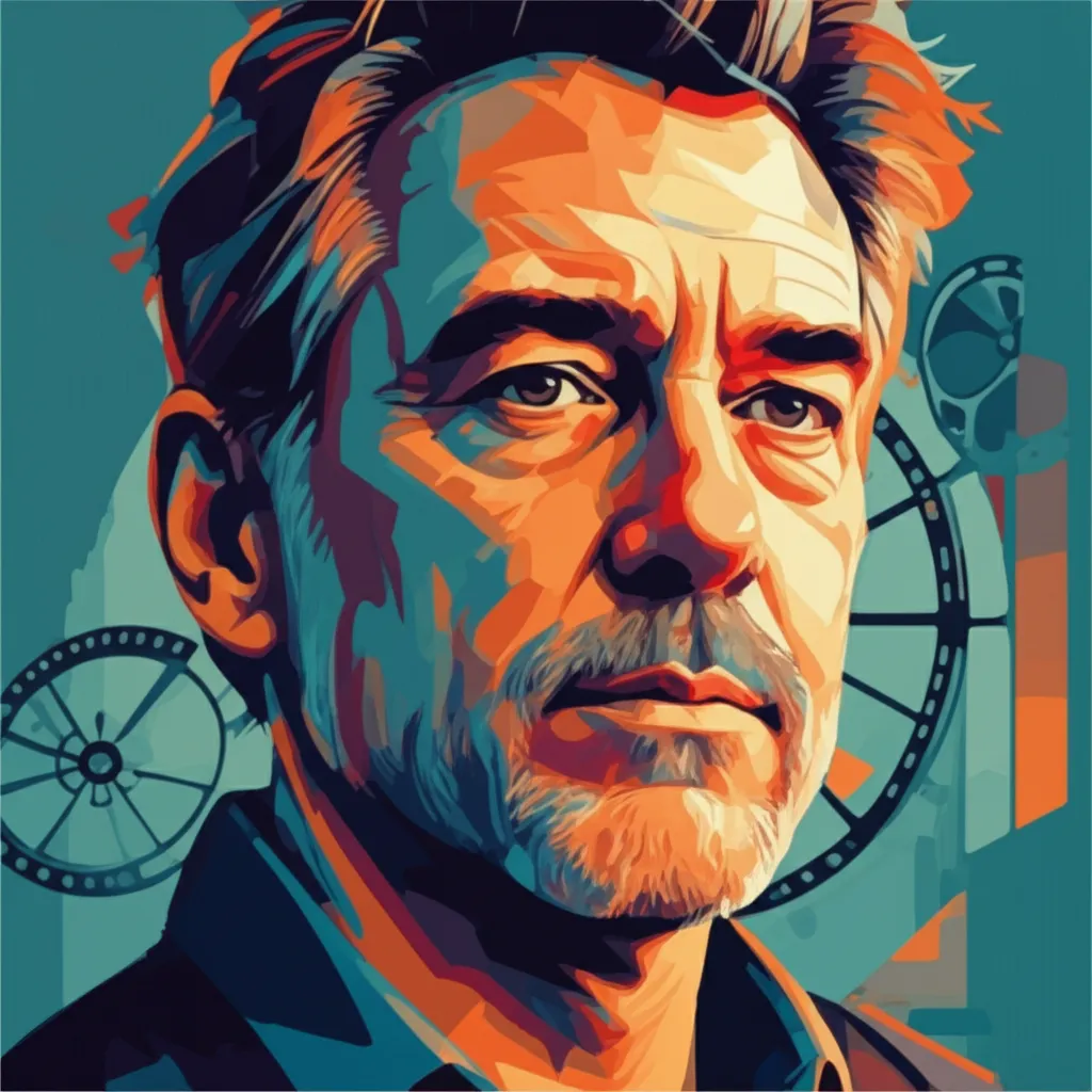 Artistic portrait of Daniel Sackheim