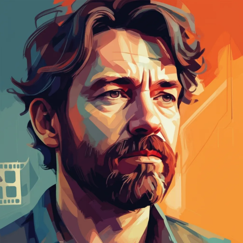 Artistic portrait of Andrew Dominik