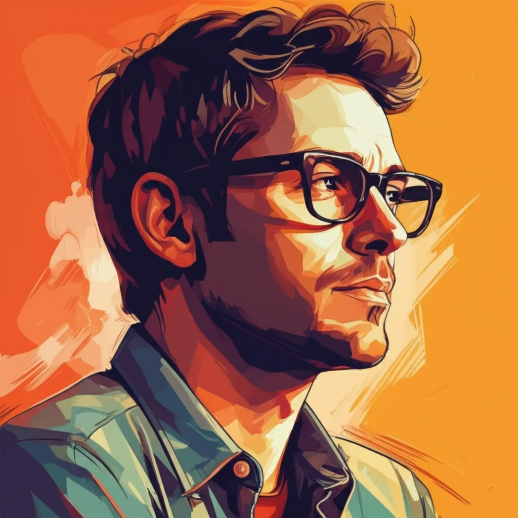 Artistic portrait of Mike Mitchell