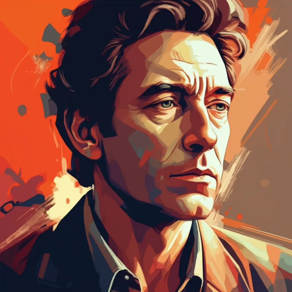 Artistic portrait of Steven Zaillian