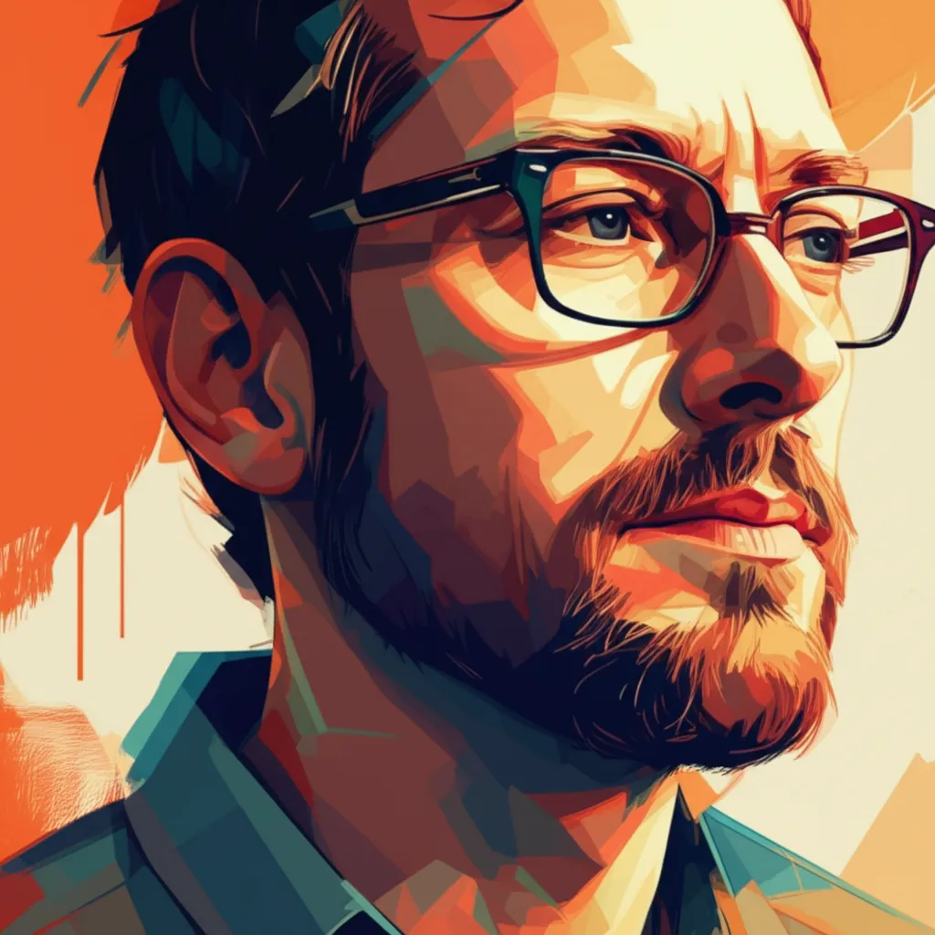 Artistic portrait of Michael Goldbach