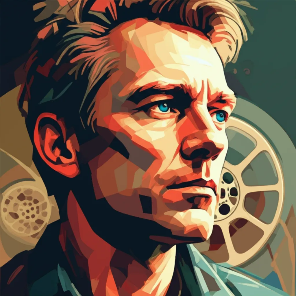 Artistic portrait of Malcolm Venville